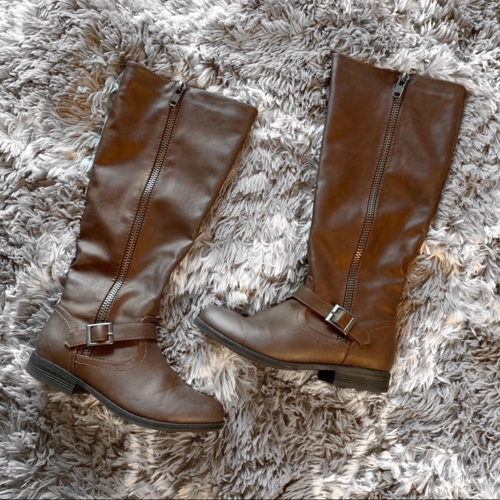 🌟super cute brown riding boots🌟MAKE AN OFFER🌟
